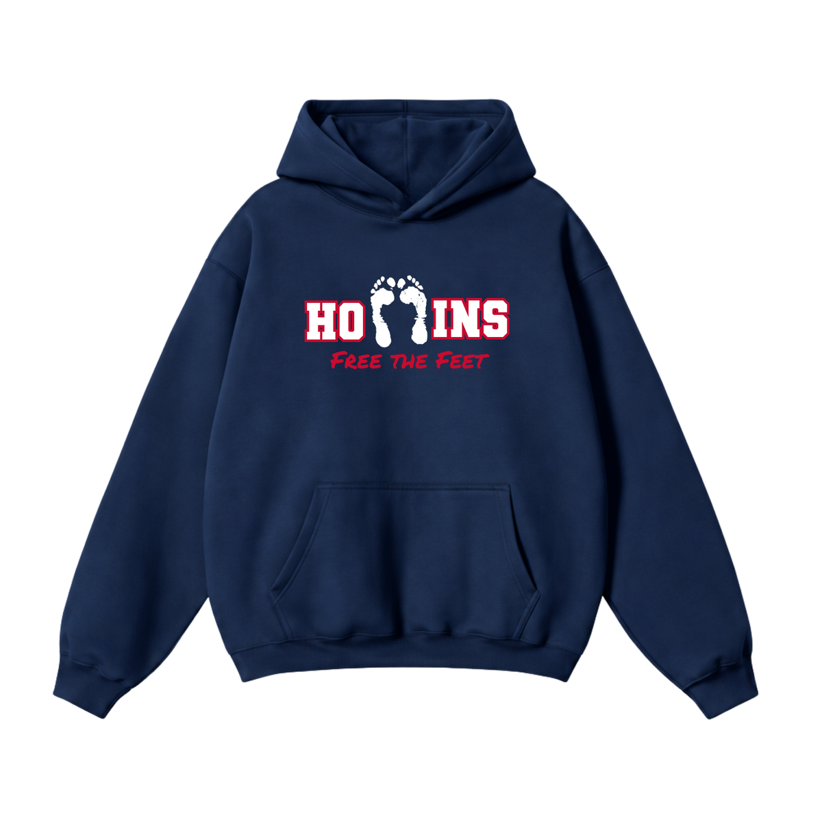 Free the Feet Hoodie (navy)