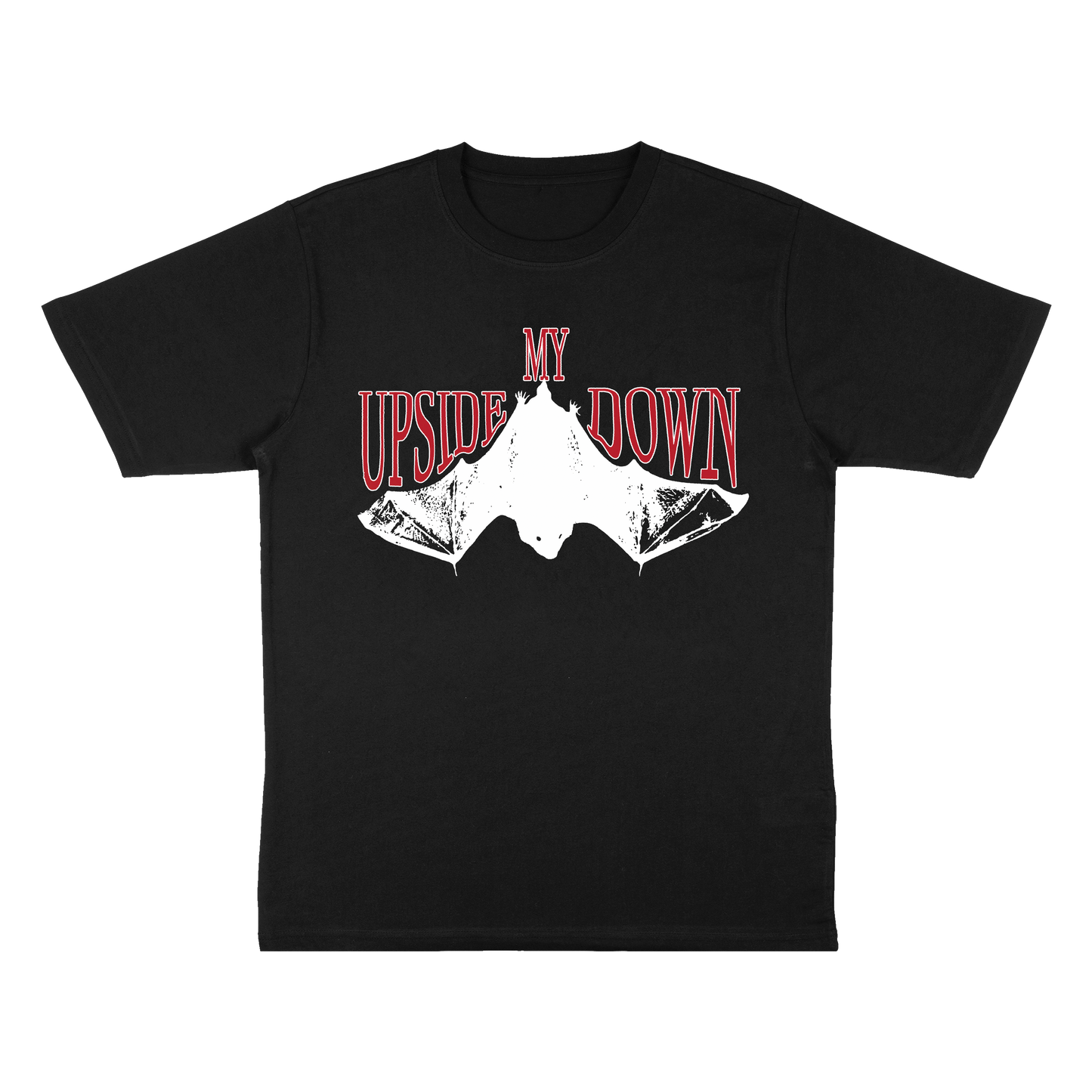 Outlined Bat Logo Tee