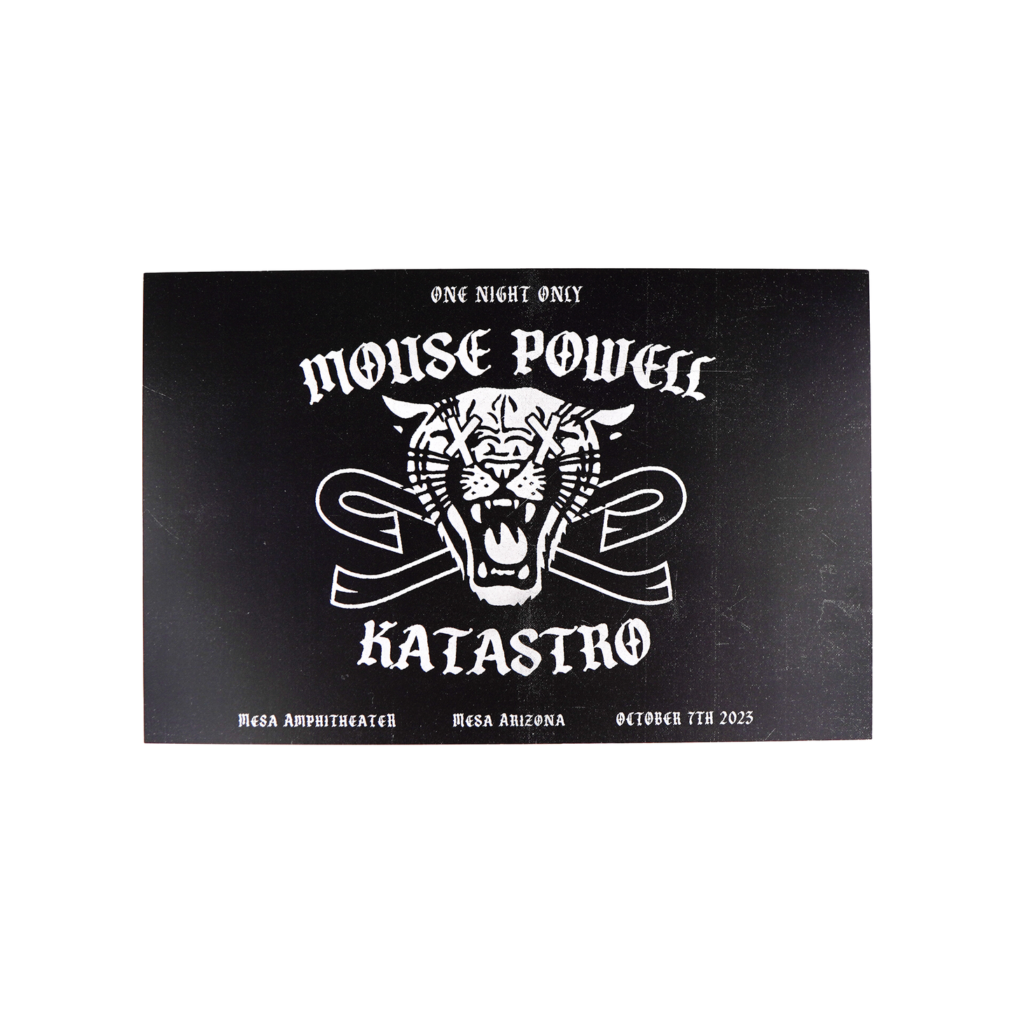 MOUSE POWELL X KATASTRO SHOW POSTER