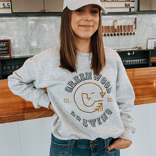 Greenwood Brewing Athletic Crewneck