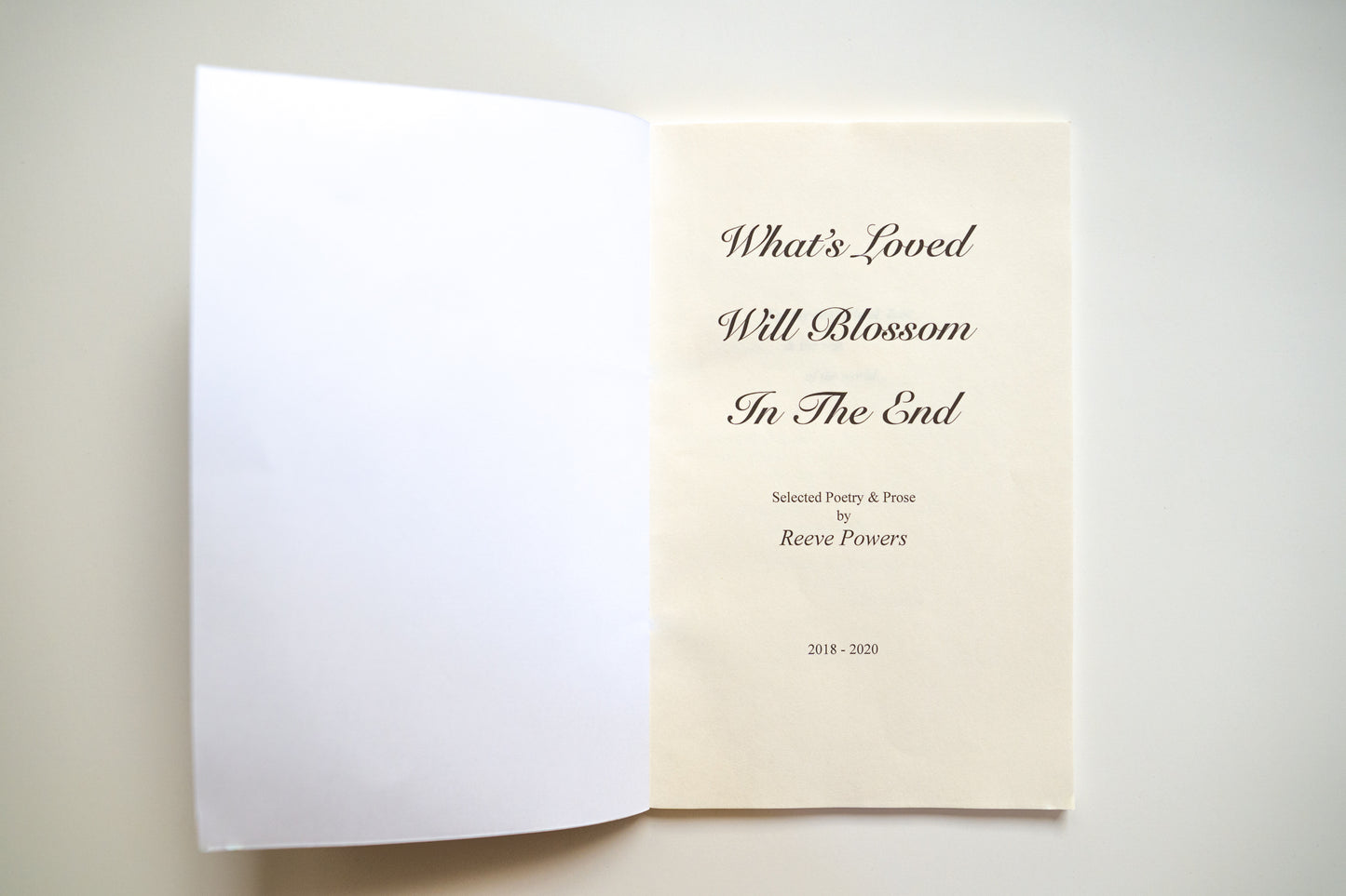 What's Loved Will Blossom In The End