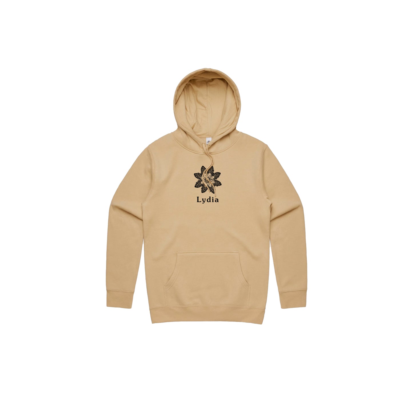 December Floral Hoodie