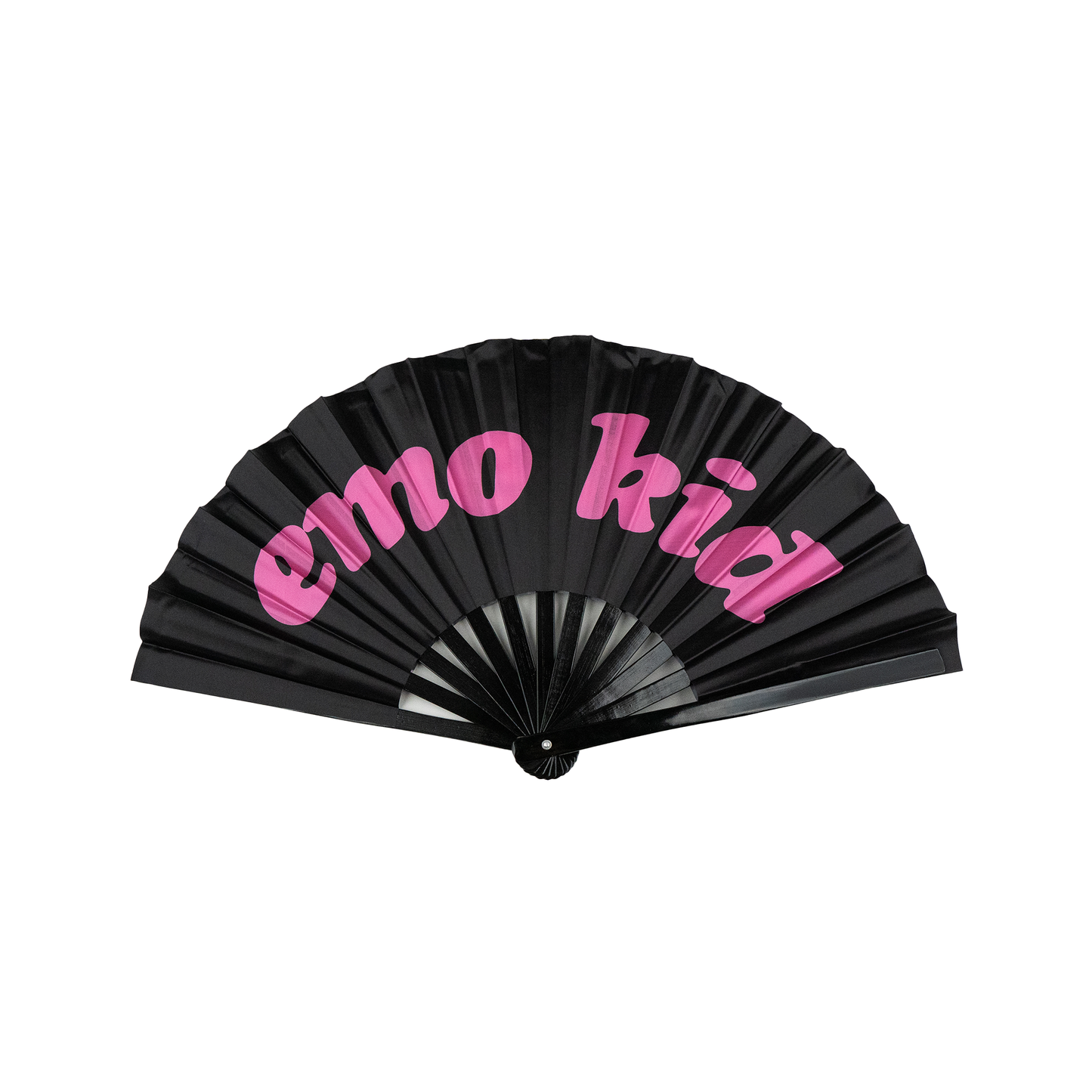 Emo Kid At Heart Fan (Black)