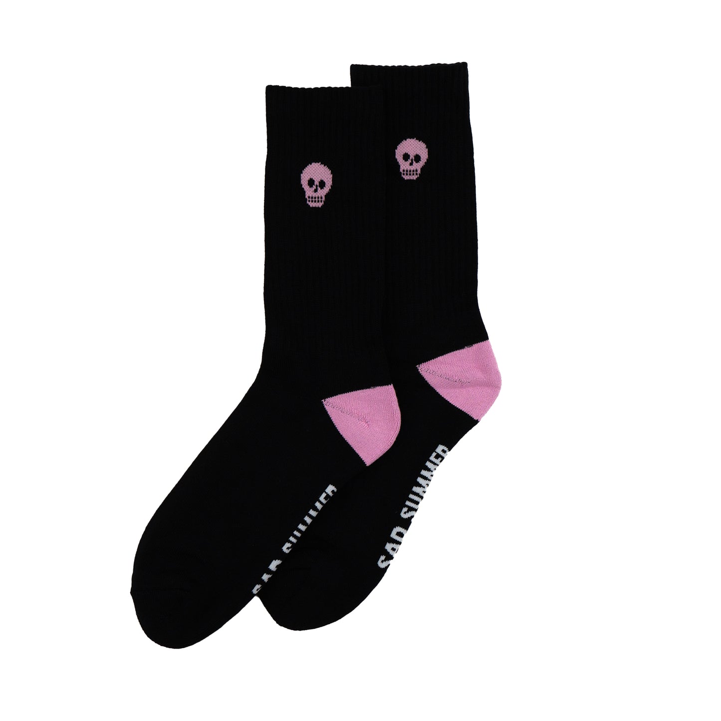 Sad Summer Skull Socks