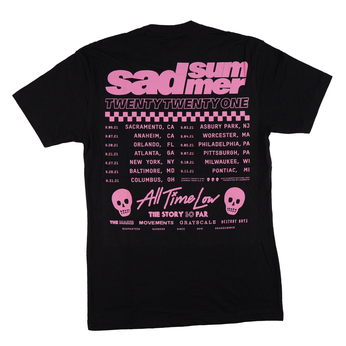 Sad Summer Tour Tee 2021