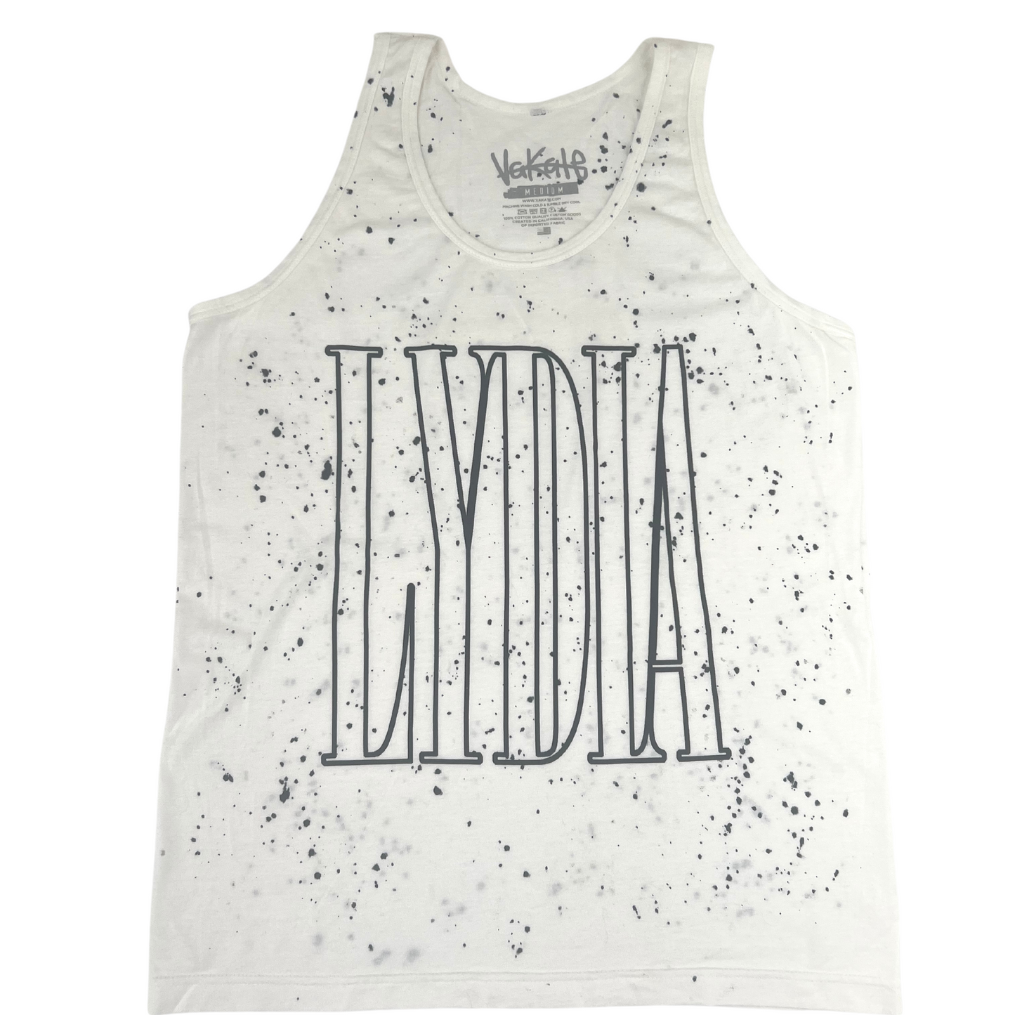 Logo Splatter Tank Top