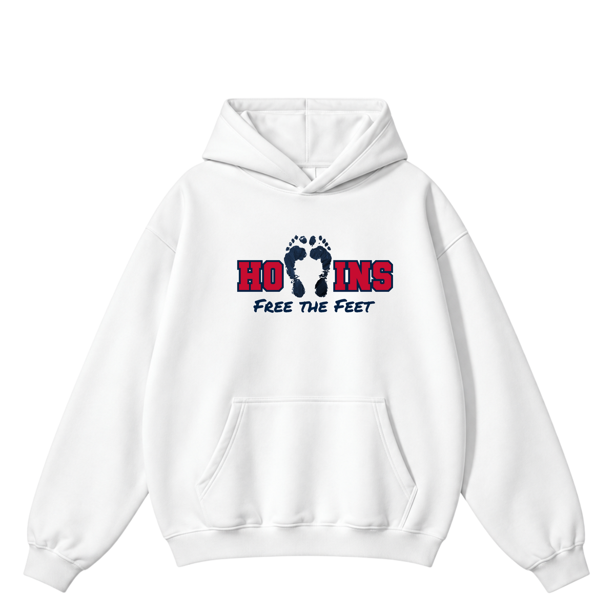 Free the Feet Hoodie (white)