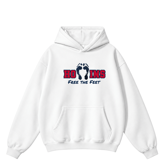 Free the Feet Hoodie (white)