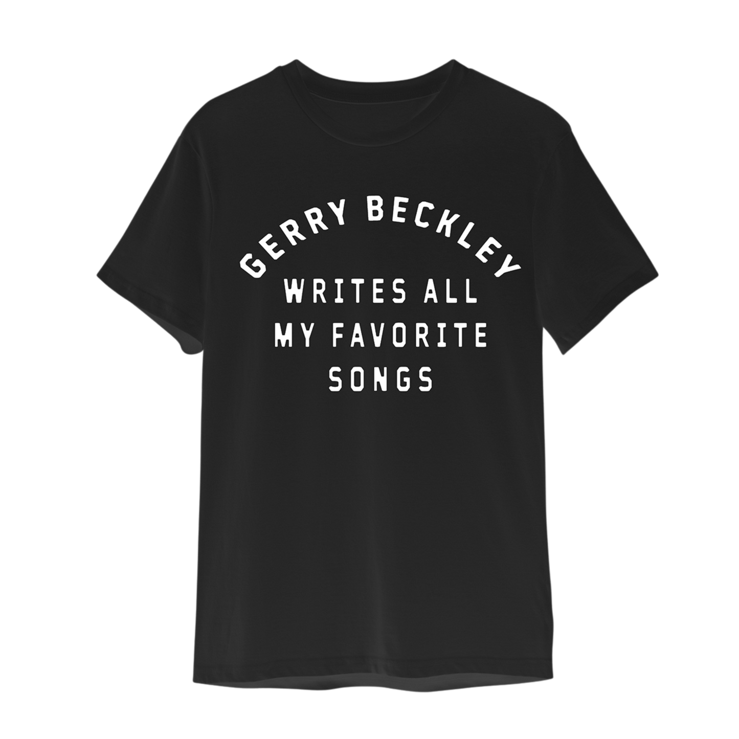 Gerry Beckley Writes all My Favorite Songs Tee (Black)