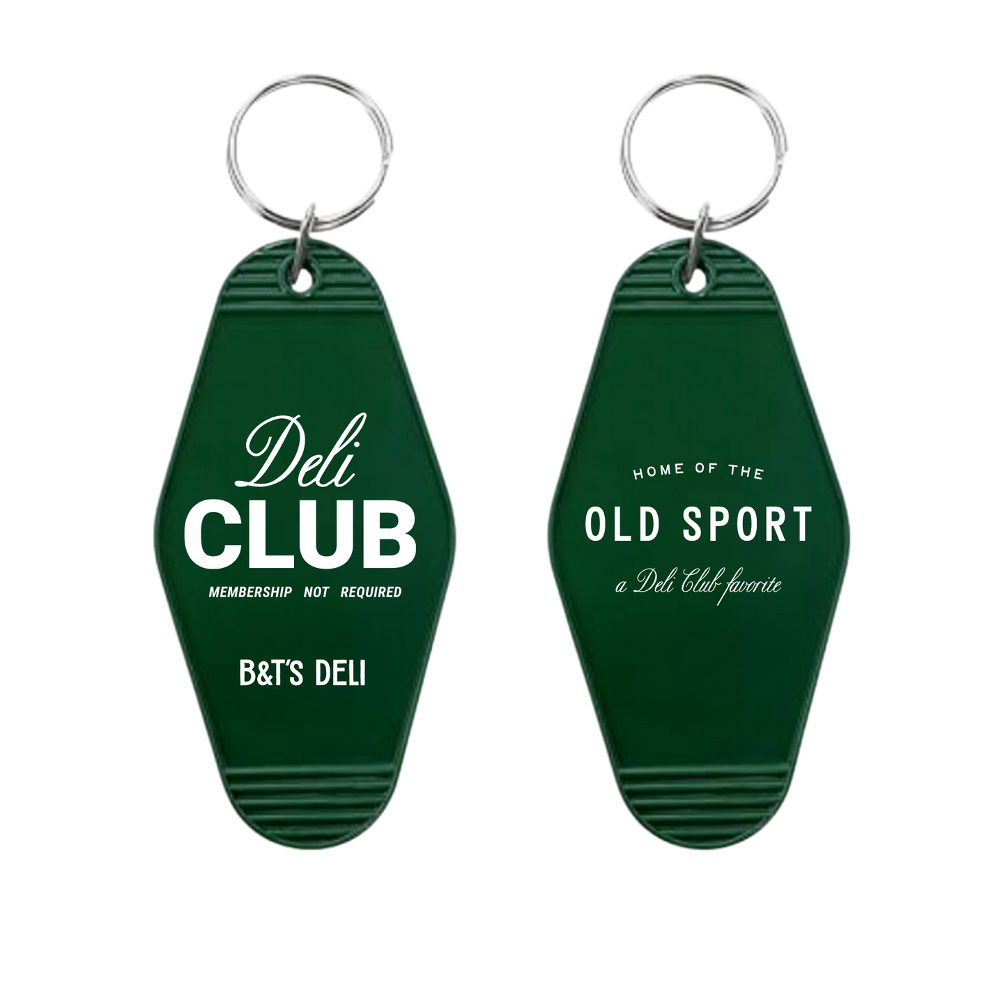 The Deli Club Keychain