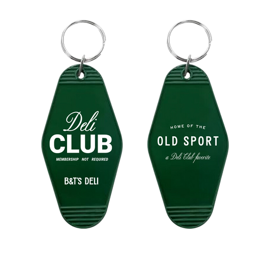 The Deli Club Keychain