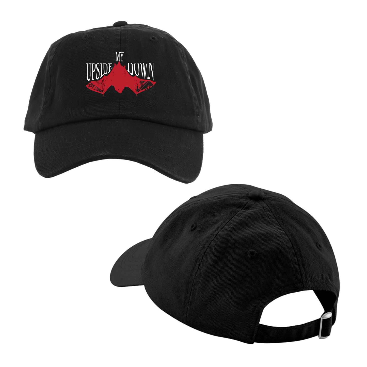 Red Bat Logo Hat