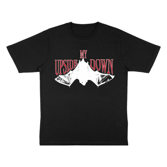 Outlined Bat Logo Tee