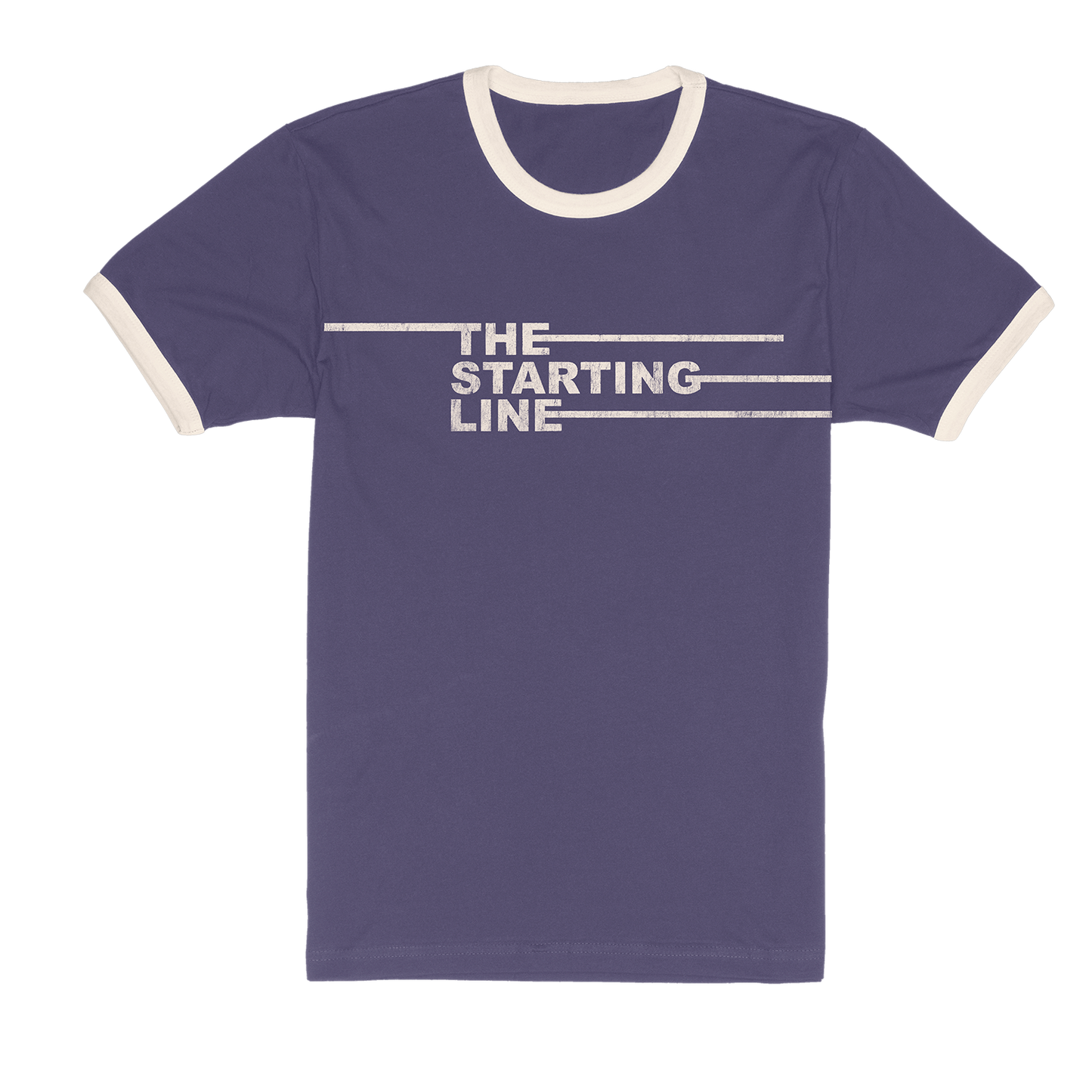 Vintage Blue Ringer Tee