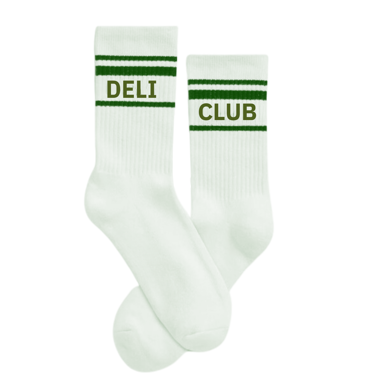 The Deli Club Crew Socks