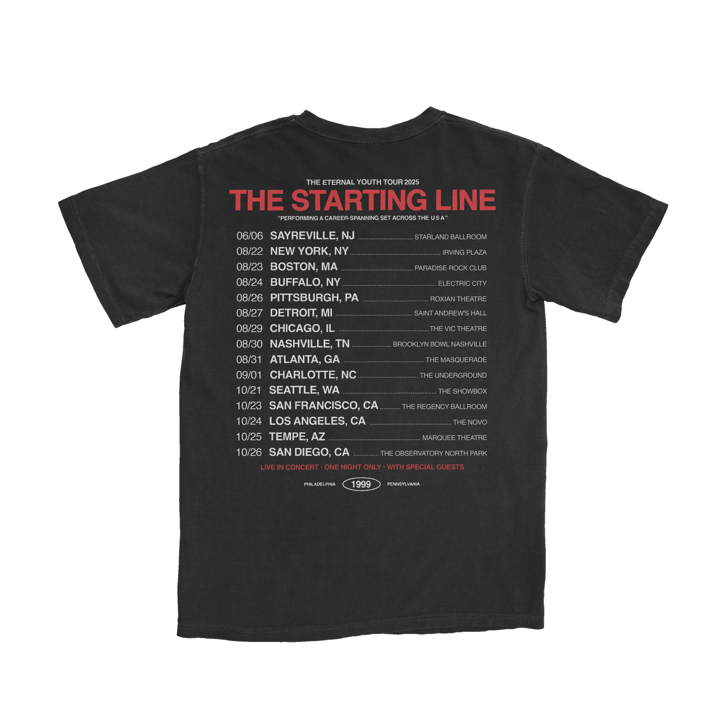2025 Tour Tee