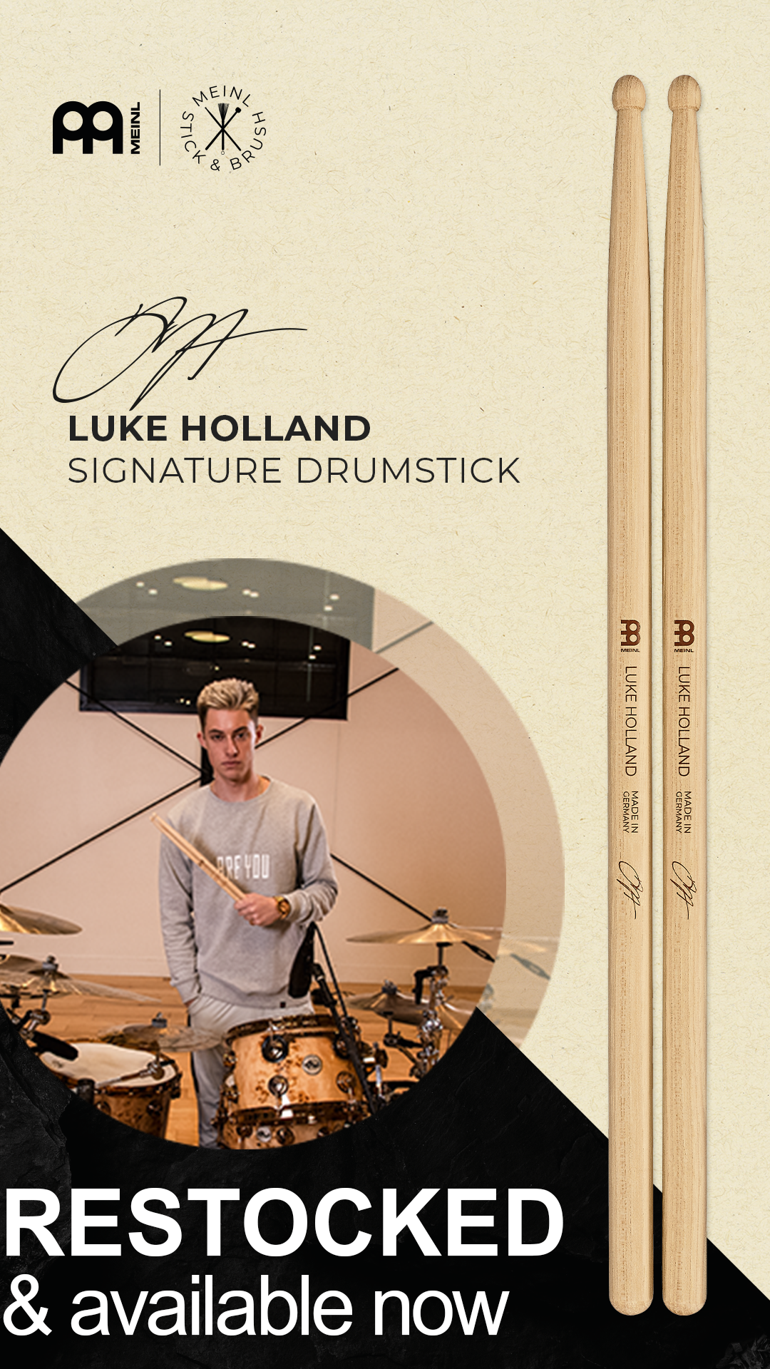 Luke Holland Signature Sticks